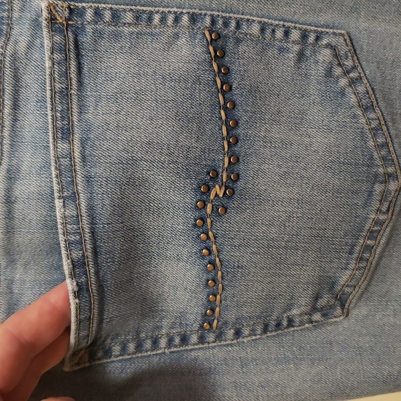 Talbots- Stretch 5-Pocket Light Blue Jeans Size: 10 - Picture 6 of 12